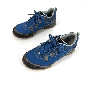 Ahnu Women's Waterproof Hiking Shoes Blue Gore Tex Size 8 Sugar Pine